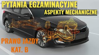 🔧🚗 Pytania specjalistyczne z egzaminu na prawo jazdy 🔧🚗kategoria B aspekty mechaniczne [upl. by Ettelliw]