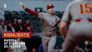 Baseball  USC 5 Stanford 2 Highlights 31524 [upl. by Arta]