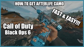 The FASTEST amp EASIEST Way To Get AFTERLIFE Camo On Melee Weapons [upl. by Elleivap881]