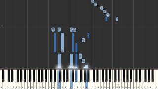 Charles Gounod Funeral March Of A Marionette piano tutorial [upl. by Leighland]