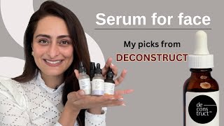 Serum for Dark spots Uneven skin tone Oily skin Ageing skin  My Picks from Deconstruct [upl. by Elrak]