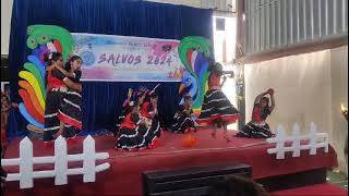 kunjata performance in Bhavans public school in Qatar [upl. by Anayad470]