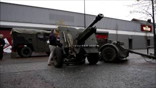 QF 25 Pounder Firing at Earlestown [upl. by Zucker]