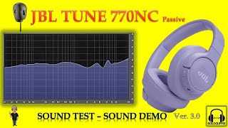 JBL TUNE 770NC  SOUND DEMO SOUND TEST [upl. by Laehctim]