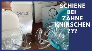 Schiene gegen Zähneknirschen 🦷🥶  Anpassung und Vergleich von Knirschschienen Beißschienen 👆 [upl. by Champ]