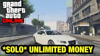 SOLO UNLIMITED MONEY METHOD IN GTA 5 ONLINE NOVEMBER 2024  GTA 5 MONEY METHOD [upl. by Ainez501]