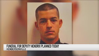 Public viewing and funeral to be held Friday for fallen Henderson Co Deputy Hendrix [upl. by Sheng]