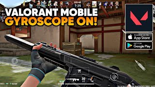 VALORANT MOBILE SETTING GYROSCOPE GAMEPLAY  Valorant Mobile AndroidiOS Indonesia [upl. by Eronaele]