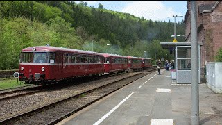 VEB Schienenbus bei TrierRundfahrten am 14052016 [upl. by Iroak]