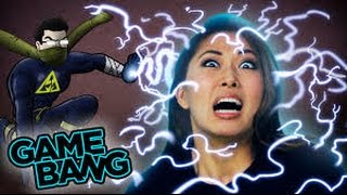 Smosh  Game Bang  Crazy Electric Shock Game [upl. by Ahoufe840]