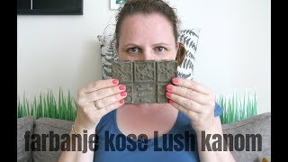 Farbanje kose Lush kanom [upl. by Ariayek]