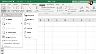 Excel  Pdf’s importeren en bewerken 1 [upl. by Notsnarc]