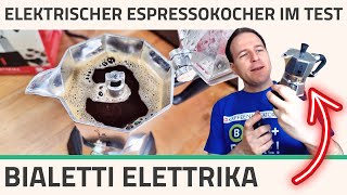 Test Bialetti Moka Elettrika  elektrischer Espressokocher [upl. by Sarena]