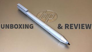 HP Pen Stylus Unboxing and Review [upl. by Enelyak]