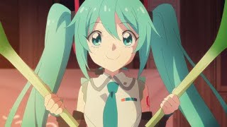 HATSUNE MIKU SING IEVAN POLKKA IN JASHIN CHAN EXTENDED 2 MINUTES VERSION [upl. by Court]