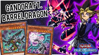 New Gandora ft Desperado Barrel Dragon destroy and banish all monsters YuGiOh Duel Links [upl. by Atwater]