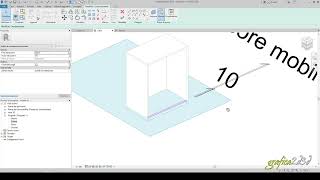 famiglie revit  modellazione di un mobile parametrico [upl. by Shuler131]