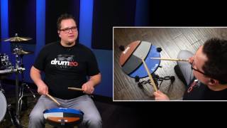 Flam Paradiddle  Drum Rudiment Lesson Drumeo [upl. by Netsryk]