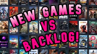 New Releases vs Backlog Games  Navigating Your Gaming Backlog [upl. by Allene474]