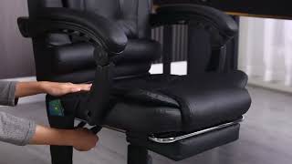 Blisswood 8Point Office Massage Chair  Customizable Comfort amp Relaxation [upl. by Alahc]