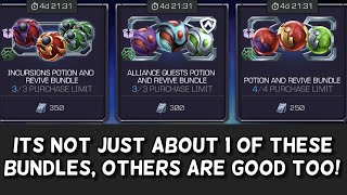 There is More Value To These Potion Bundles Then You Might Think  Marvel Contest of Champions [upl. by Aihtiekal]