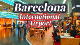 Travel Day at Barcelona El Prat International Airport BCN  2024 [upl. by Esile]