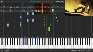 【TV】Overlord III Opening  VORACITY Piano [upl. by Isewk]