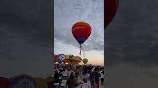 Albuquerque Balloon Fiesta  Old Glory amp Military Flyover [upl. by Becki]