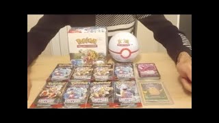 Ouverture une display  une Pokeball et 8 booster Partie 2 [upl. by Zeb]