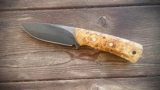 How to make razor sharp hunting knife [upl. by Herold291]