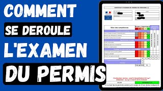 GRILLE DE LEXAMEN DU PERMIS DE CONDUIRE🚨NOTATION INSPECTEURS [upl. by Loos356]