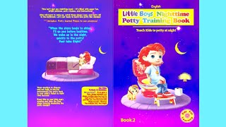 Boys Nighttime Potty Training Book Video [upl. by Brandes]