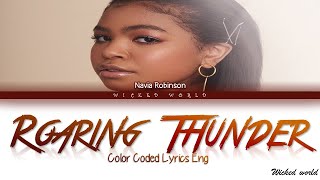 Roaring Thunder Lyrics  Navia Robinson From quotMarvel Rising Playing with Firequot [upl. by Shields]