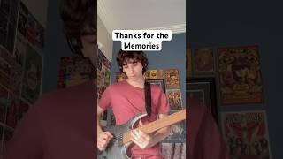 Thanks for the memories Fall out boy thanksforthememories falloutboy guitar guitarcover music [upl. by Casaleggio]