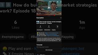 1️⃣8️⃣ How do bull and bear market strategies work Episode 18  Х Empire Code [upl. by Winne]