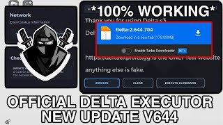 Delta Executor Latest Version Released V644  Download Link  Official Delta Executor New Update [upl. by Tipton]