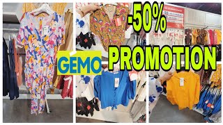 GEMO⚠️PROMO 50 🙈160623 MODE PROMO promotion bonsplans ventesprivées soldes promo gemo [upl. by Kampmann]