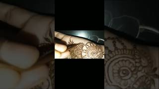 Mehndi designs for hand ✋mehndi artist struggle mehndi henna mehandi youtubeshorts shorts [upl. by Ediva]