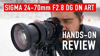 Sigma 2470mm F28 DG DN Art Handson Review [upl. by Maurilla]