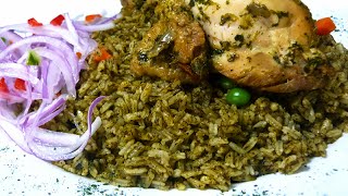 Delicioso Arroz con Pollo  prepare Arroz con Pollo peruano [upl. by Jimmie]