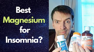 Why Magnesium is a MUST for Insomnia and Best Type to Take [upl. by Ruvolo]