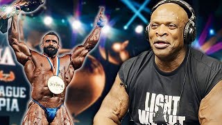 Ronnie Coleman REACTS to Current MR OLYMPIA Hadi Choopan [upl. by Rentsch]