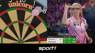 Zweite Sensation Fallon Sherrock wirft auch Suljovic raus  SPORT1  PDC WORLD DARTS CHAMPIONSHIP [upl. by Eirene]