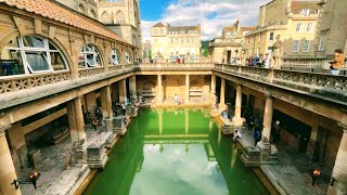 【Roman Baths】The Temple of Aquae Sulis and the baths of Roman Britain  England [upl. by Caresse306]