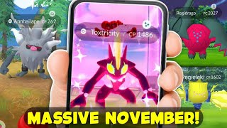 Pokemon Go All Special Events amp Raids in November  Legendary raids Community amp Raid day Pokemon Go [upl. by Langston]