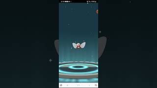 Shiny Cutiefly evoluf in Shiny Ribombee pokemon Go Lest Go [upl. by Youngran663]