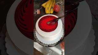 Wonderful technique for decorating cakes😱cakeideas cakedecorating cakes [upl. by Darrick655]