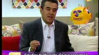 Estudio de Mercado por Fernando Carrillo en Televisa ¡Que Mañana [upl. by Arraet298]