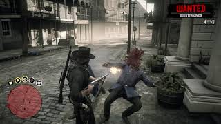 Red Dead Redemption 2  Saint Denis Bank Robbery  Escape [upl. by Bradshaw]