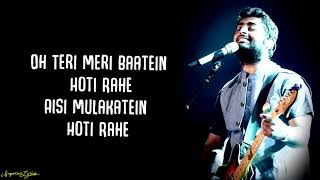 Lakho Mile koi Bhi Na Tumsa Mila Lyrics Arjit singhNeeti Mohan Mere Yaara 720PHDlyrics [upl. by Kessiah]